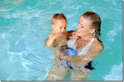 Swimming Pool Mother and Chile