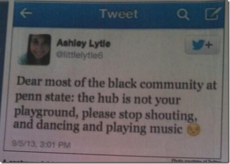 Ashley Lytle Tweet