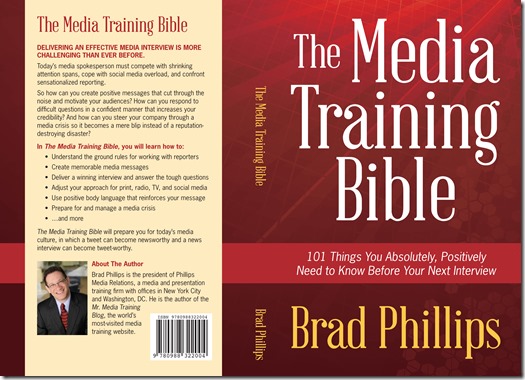 The Media Training Bible Cover Jacket