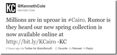 Kenneth Cole Egypt