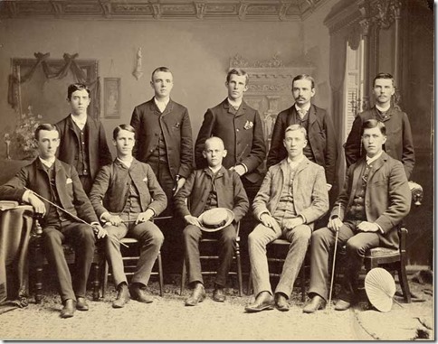 Old Fraternity Photo