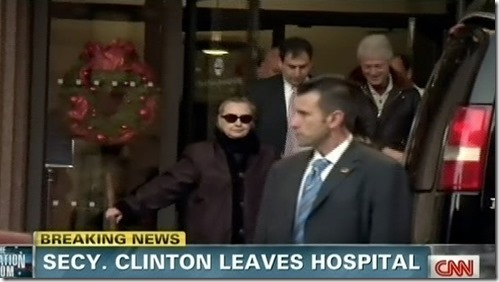 Hillary Clinton Leaves Hospital