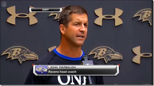 John Harbaugh Ray Rice