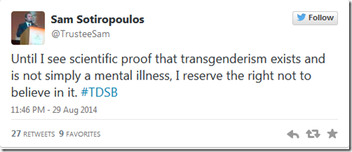 Sam Sotiropoulos Tweet