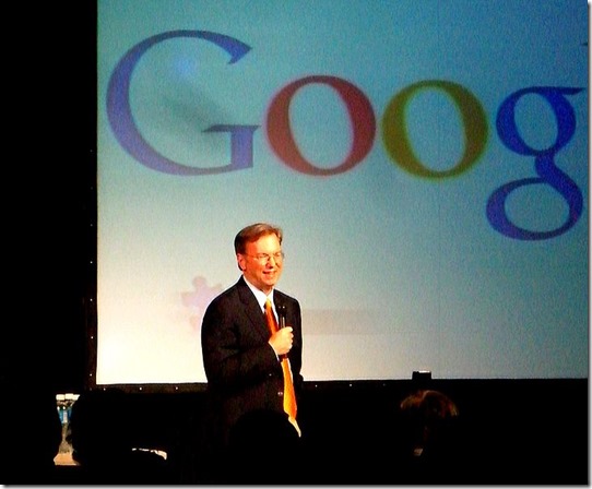 Eric Schmidt Google via Wikimedia Commons Gisela Giardino