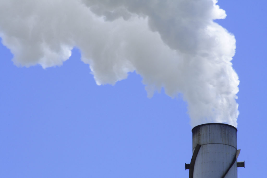 Climate Change Smoke Stack iStockPhoto