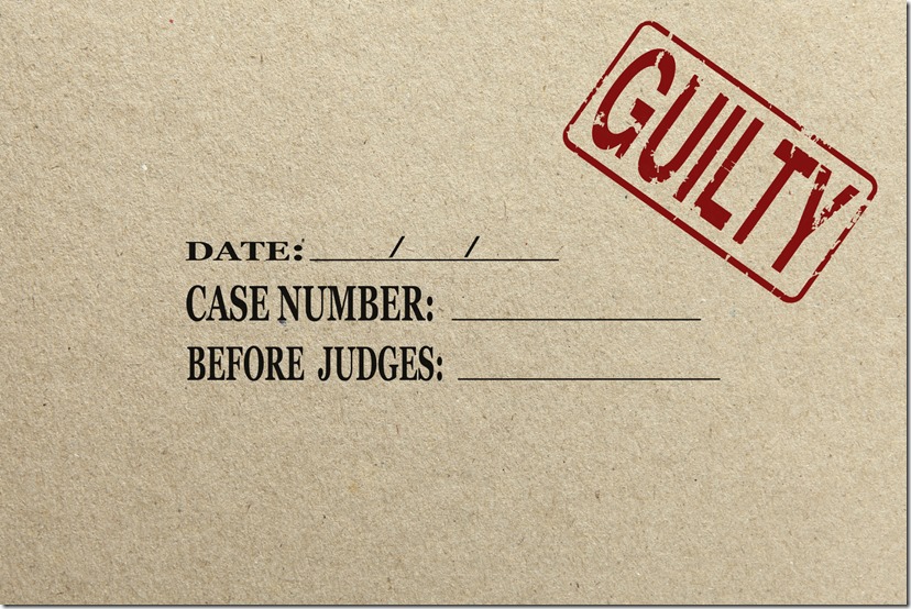 Guilty PPT iStockPhoto