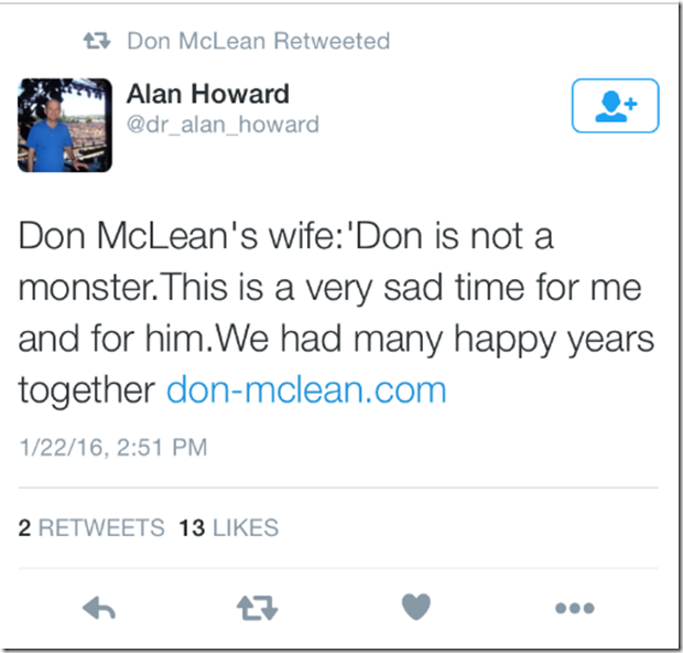 Don McLean Monster