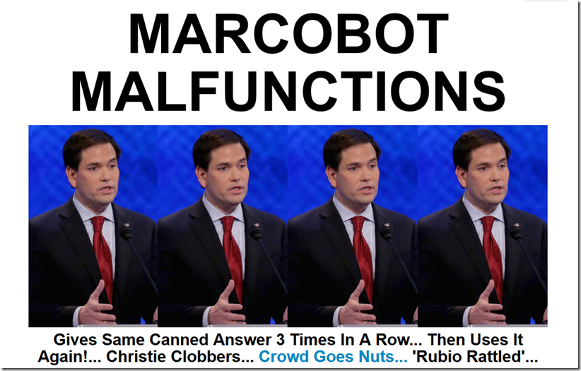 Marcobot Malfunctions