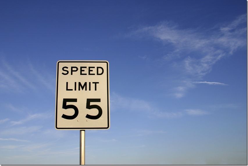 Speed Limit Sign 5 iStockPhoto