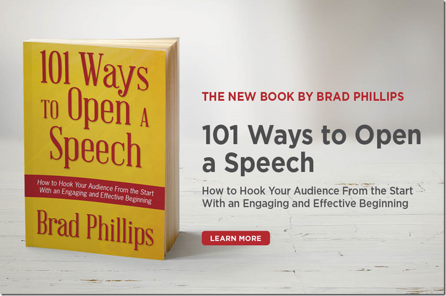 101 Ways to Open a Speech Promo One