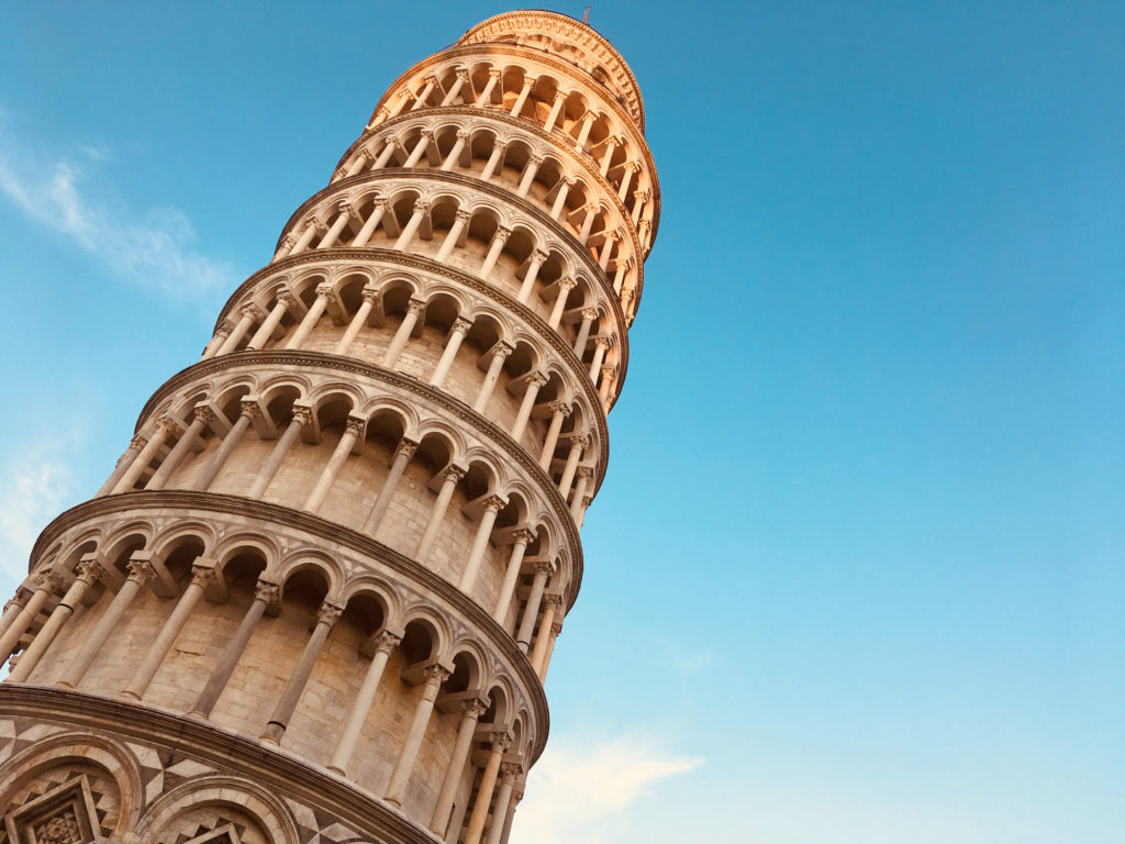 Pisa Tower in Italy