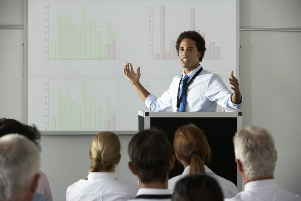 how much of a presentation depends on your body language